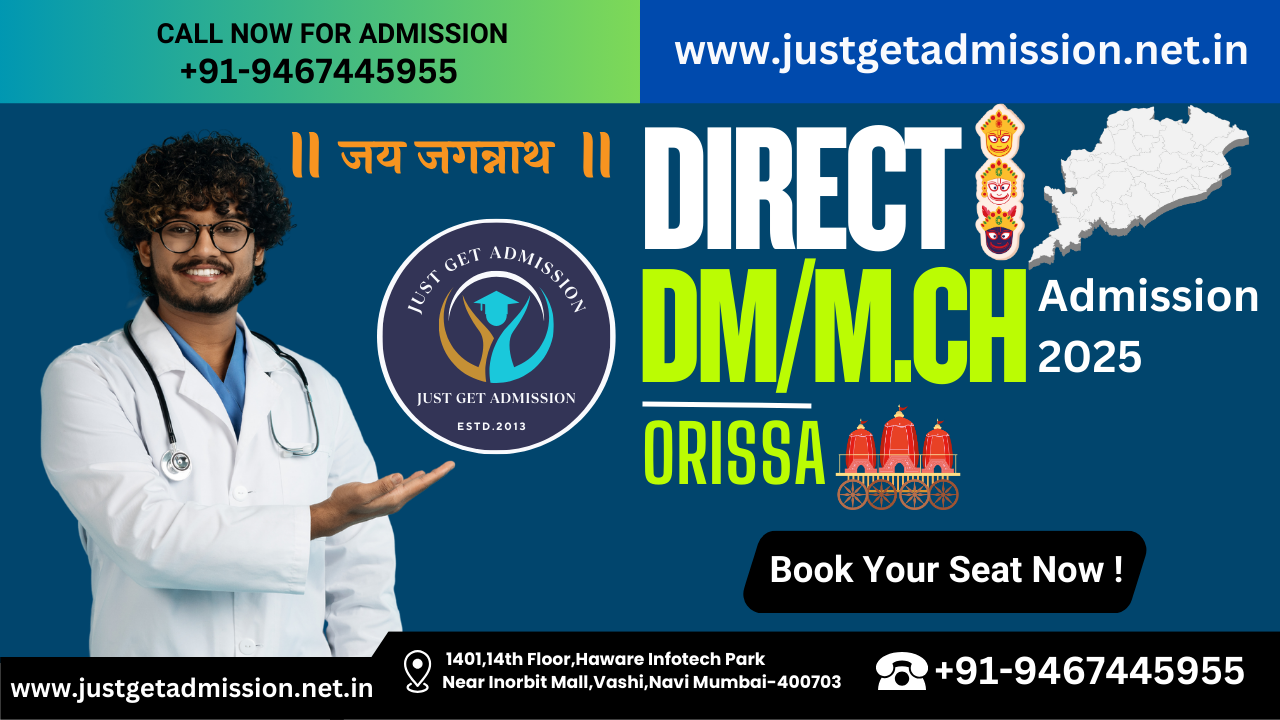 DM/M.Ch Admission In Orissa